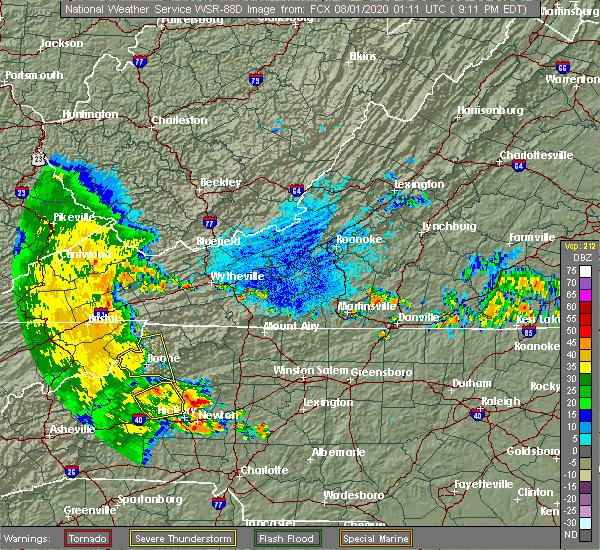 Interactive Hail Maps Hail Map for Blowing Rock, NC