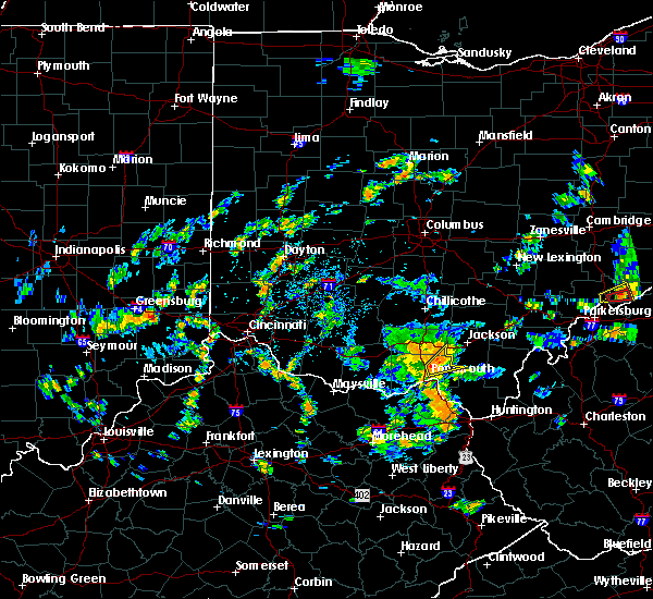 Interactive Hail Maps Hail Map for Minford, OH