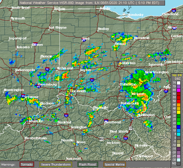 Interactive Hail Maps Hail Map for West Alexandria, OH