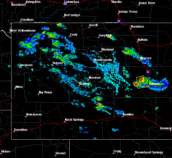 Interactive Hail Maps Hail Map for Casper, WY