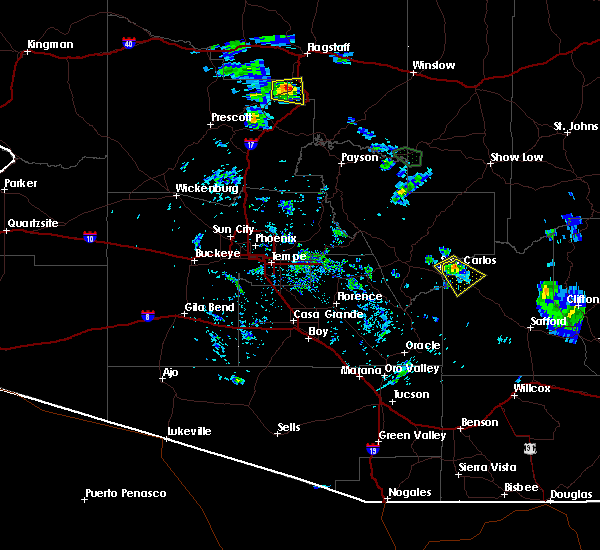 Interactive Hail Maps Hail Map for Peridot, AZ