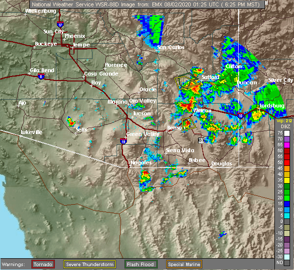 Interactive Hail Maps Hail Map for Willcox, AZ