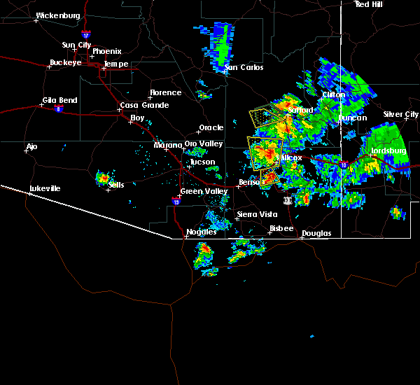 Interactive Hail Maps Hail Map for Thatcher, AZ