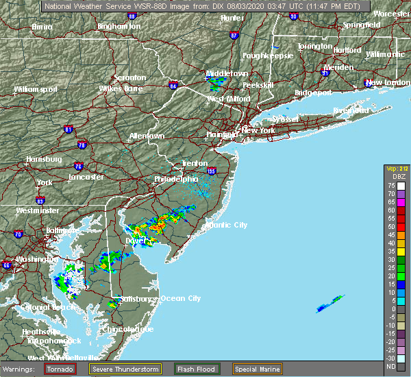 Interactive Hail Maps Hail Map for Bridgeton, NJ