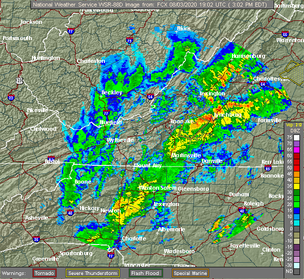 Hail Map for Bedford, VA Interactive Hail Maps