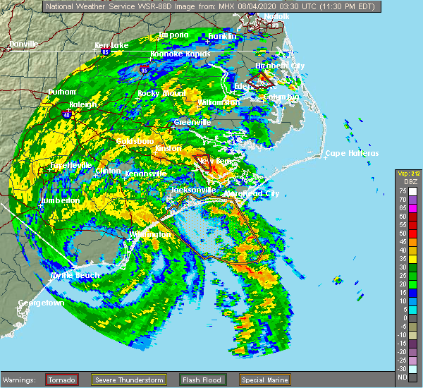 Interactive Hail Maps Hail Map for Fairfield Harbour, NC