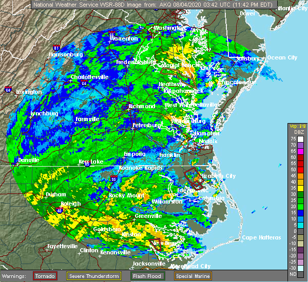 Interactive Hail Maps Hail Map for Coinjock, NC