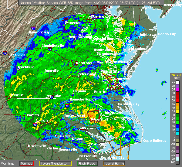 Interactive Hail Maps Hail Map for Norfolk, VA