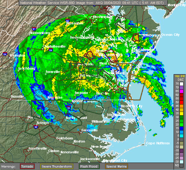 Interactive Hail Maps Hail Map for Irvington, VA