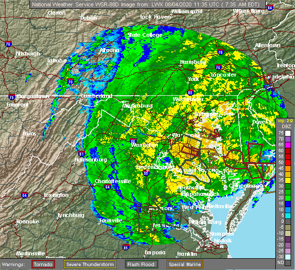 Interactive Hail Maps Hail Map for Dunkirk, MD