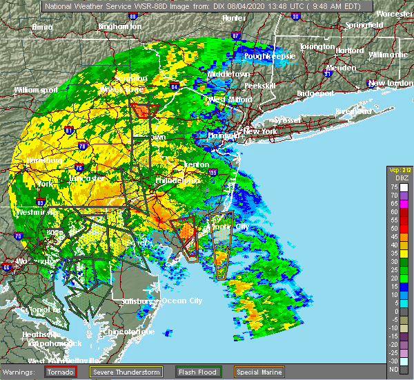 Interactive Hail Maps Hail Map for Linwood, NJ
