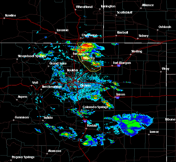 Interactive Hail Maps Hail Map for Greeley, CO