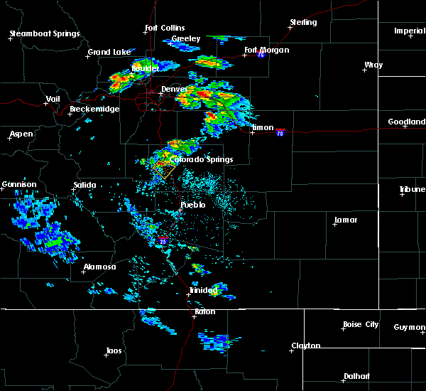 Interactive Hail Maps Hail Map for Colorado Springs, CO