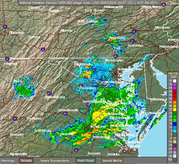 Interactive Hail Maps Hail Map for Leesburg, VA