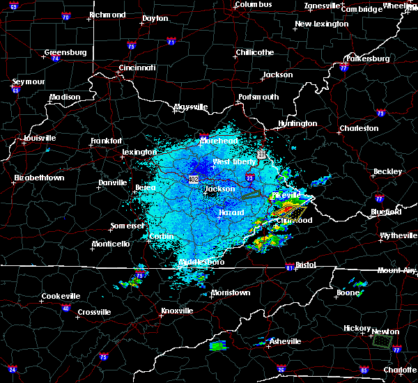 Interactive Hail Maps Hail Map for Elkhorn City, KY