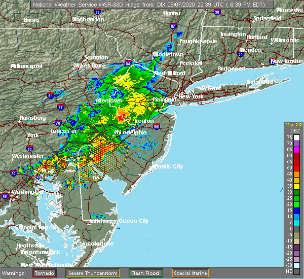 Interactive Hail Maps Hail Map for Morrisville, NJ