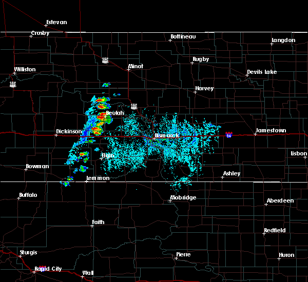 Interactive Hail Maps Hail Map for Hazen, ND