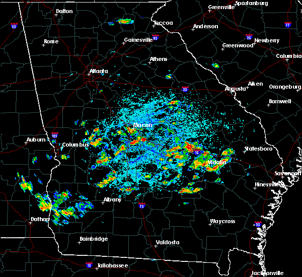 Interactive Hail Maps Hail Map for Wrightsville, GA
