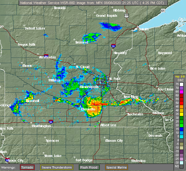 Interactive Hail Maps Hail Map for Medford, MN
