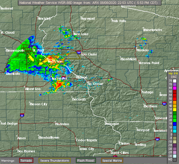 Interactive Hail Maps Hail Map for Durand, WI
