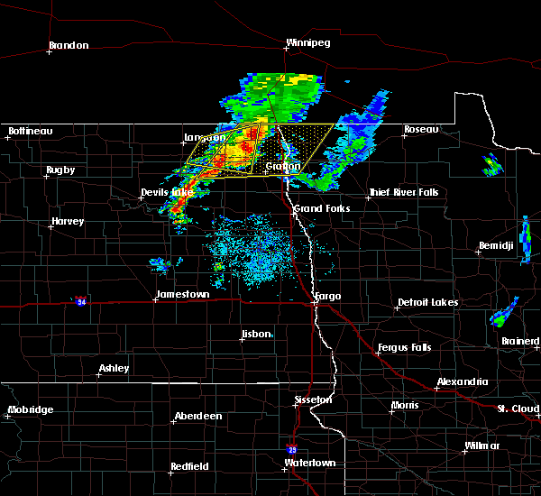 Interactive Hail Maps Hail Map for Grafton, ND