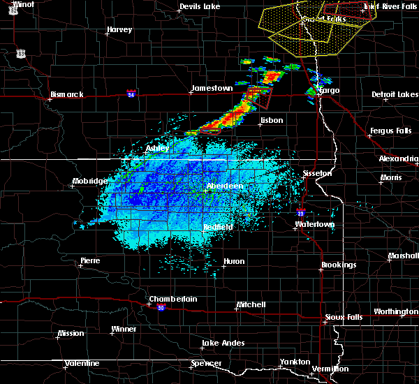 Interactive Hail Maps Hail Map for LaMoure, ND
