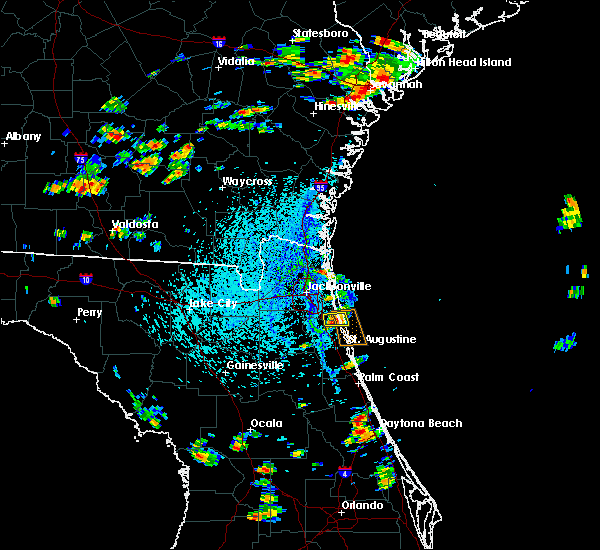 Interactive Hail Maps Hail Map for Jacksonville, FL