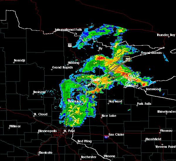 Interactive Hail Maps Hail Map for Lutsen, MN