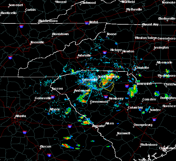 Interactive Hail Maps Hail Map for York, SC