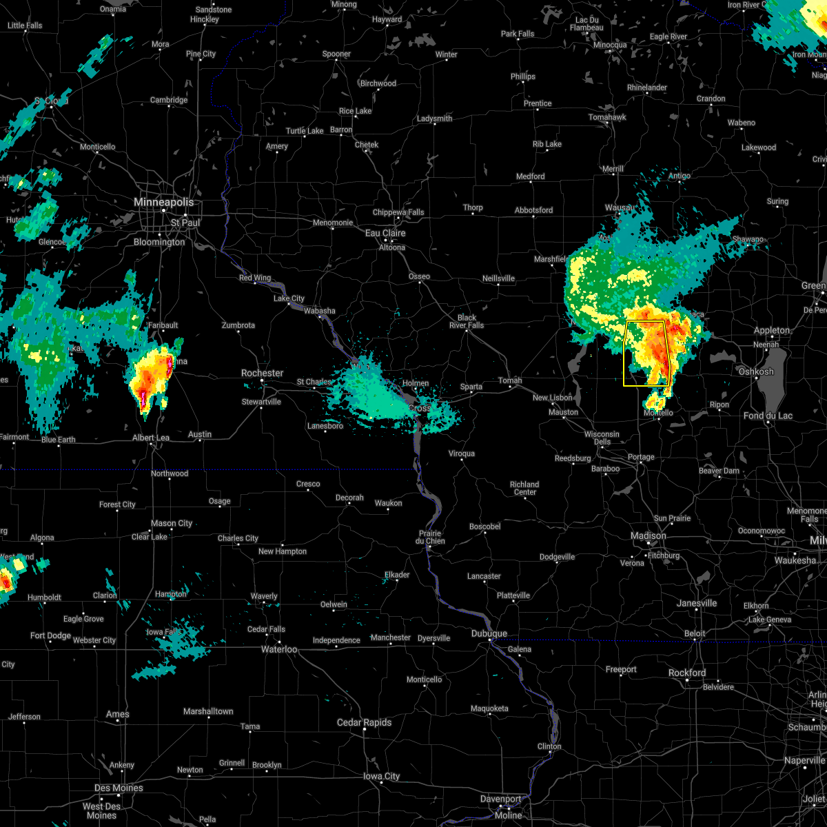 Interactive Hail Maps Hail Map for Hancock, WI