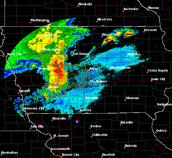Interactive Hail Maps Hail Map for Casey, IA