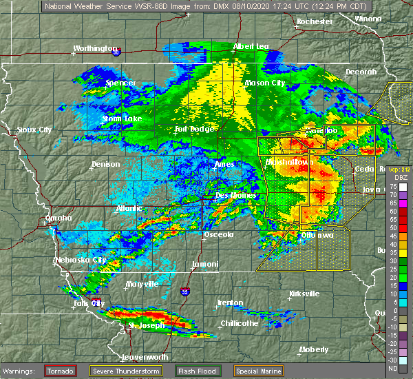 Interactive Hail Maps Hail Map for Brooklyn, IA