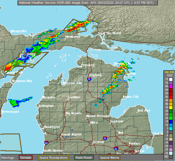 Interactive Hail Maps Hail Map for Posen, MI