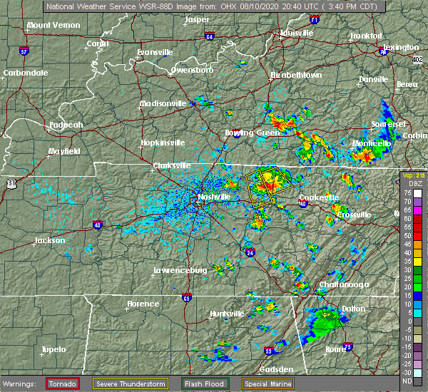 Interactive Hail Maps Hail Map for Gainesboro, TN