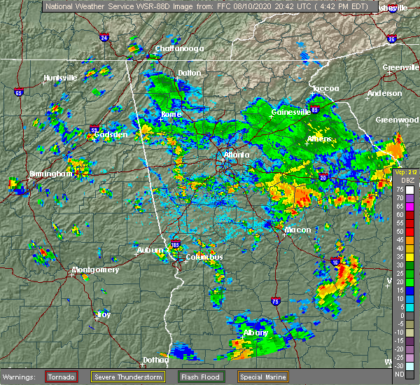 Interactive Hail Maps Hail Map for Columbus, GA