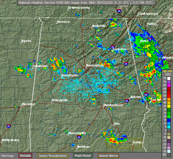Interactive Hail Maps Hail Map for Moody, AL