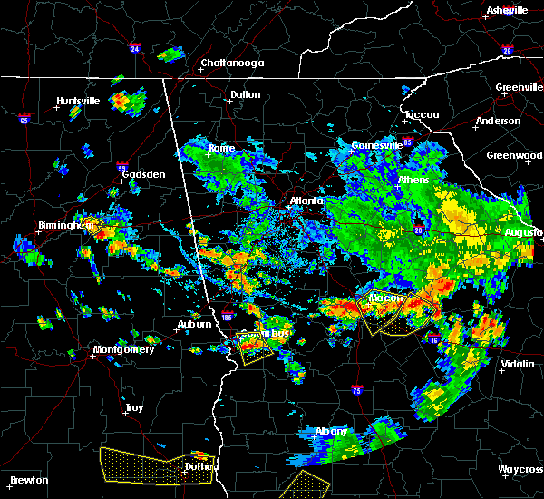 Interactive Hail Maps Hail Map for Waverly Hall, GA