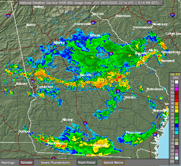 Interactive Hail Maps Hail Map for Tennille, GA