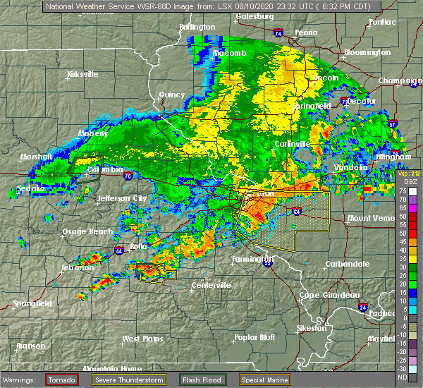 Interactive Hail Maps Hail Map for Salem, MO