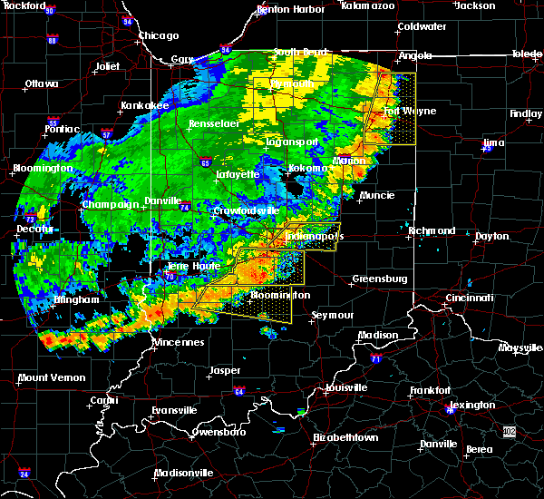 Interactive Hail Maps Hail Map for Carmel, IN