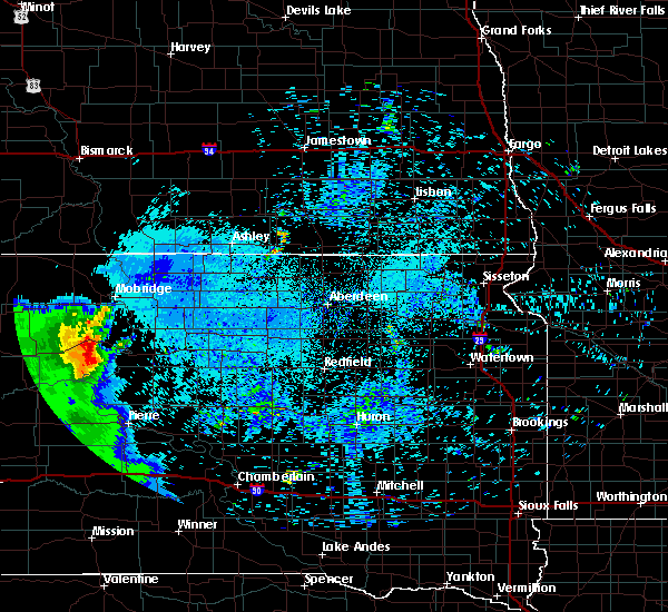 Interactive Hail Maps Hail Map for Gettysburg, SD