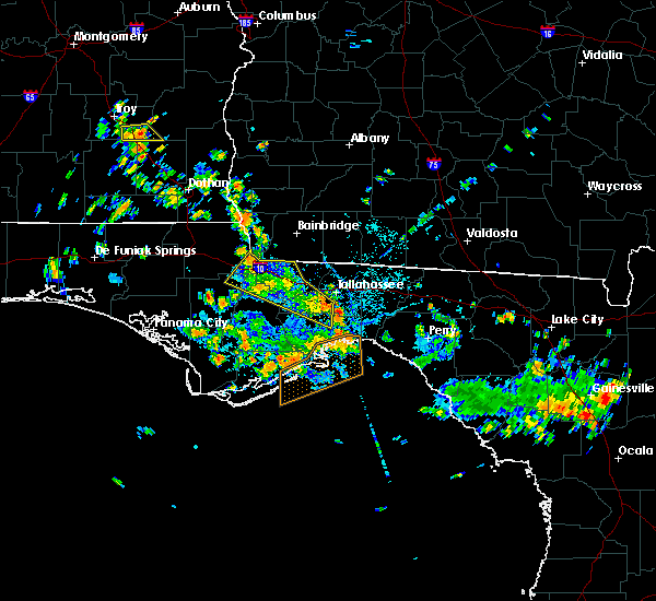 Interactive Hail Maps Hail Map for Crawfordville, FL