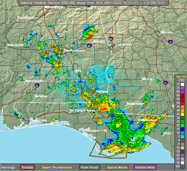 Interactive Hail Maps Hail Map for Dothan, AL