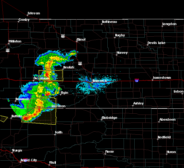 Interactive Hail Maps Hail Map for Hettinger, ND