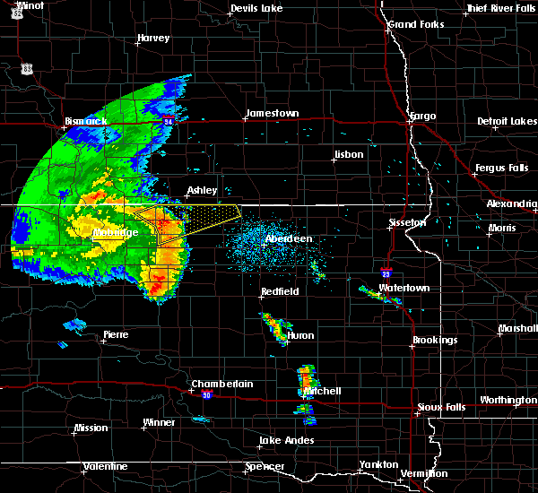 Interactive Hail Maps Hail Map for Eureka, SD