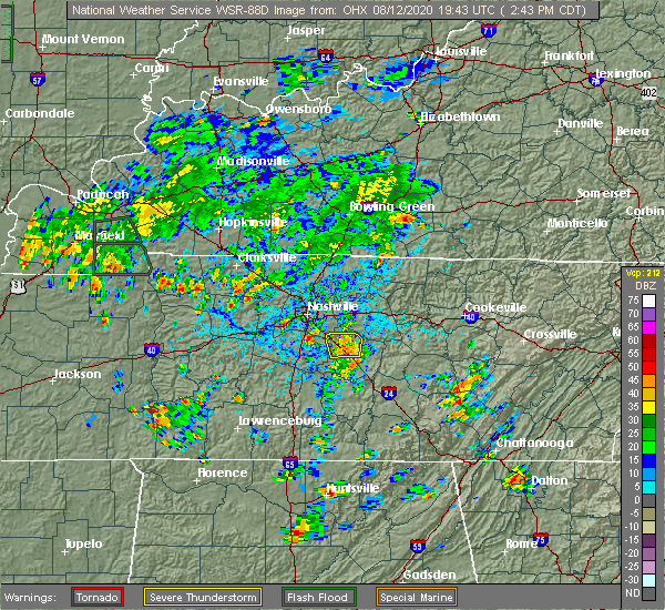 Interactive Hail Maps Hail Map for Smyrna, TN