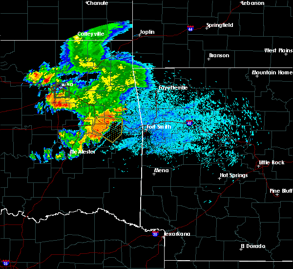 Interactive Hail Maps Hail Map for Sallisaw, OK