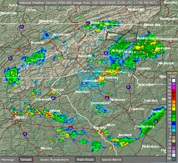 Hail Map for Chesnee, SC Interactive Hail Maps