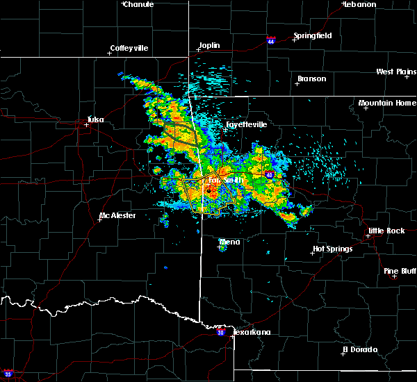 Interactive Hail Maps Hail Map for Fort Smith, AR