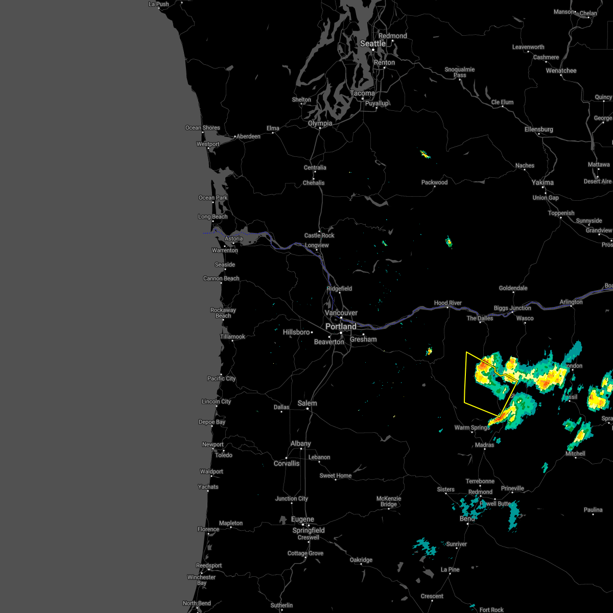 Interactive Hail Maps Hail Map for Tygh Valley, OR